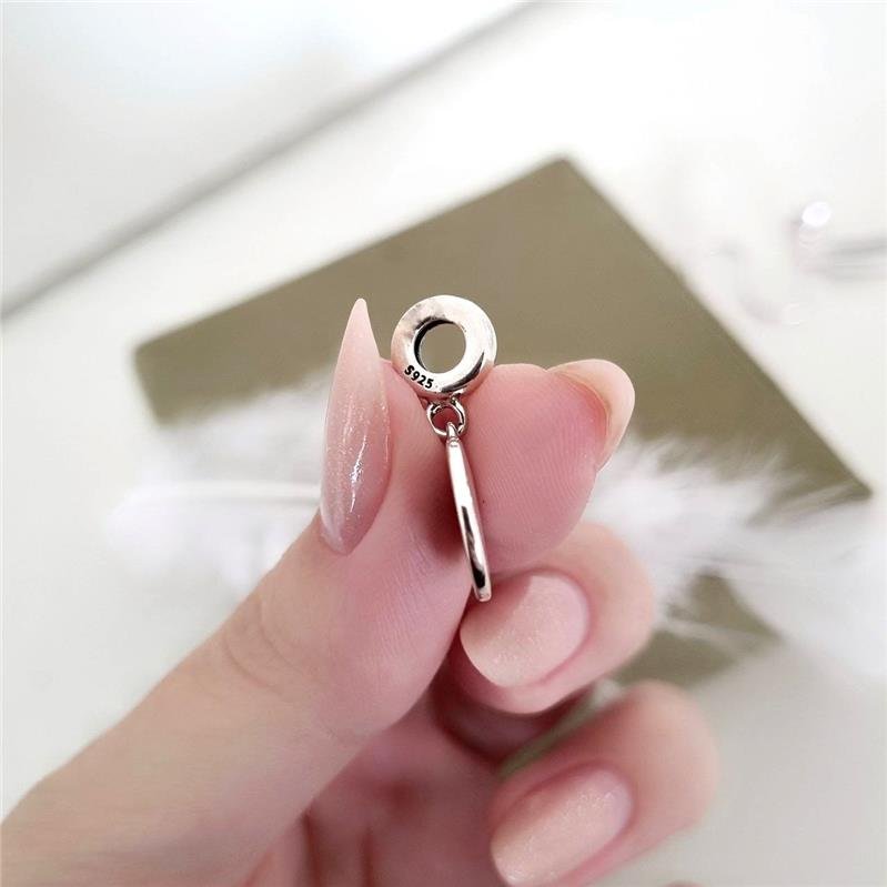 BERLOQUE PRATA 925 PLAQUINHA PROFISSÃO CONTADORA