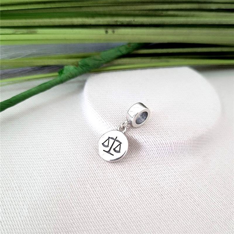 BERLOQUE PRATA 925 PLAQUINHA PROFISSÃO DIREITO