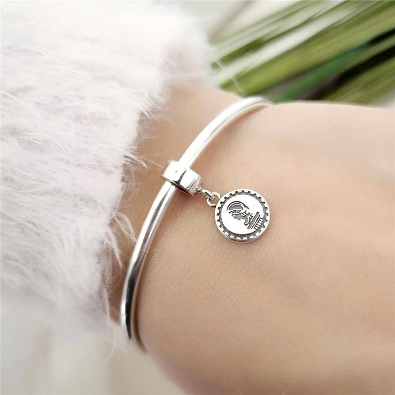 BERLOQUE PRATA 925 PLAQUINHA PROFISSÃO ENGENHARIA