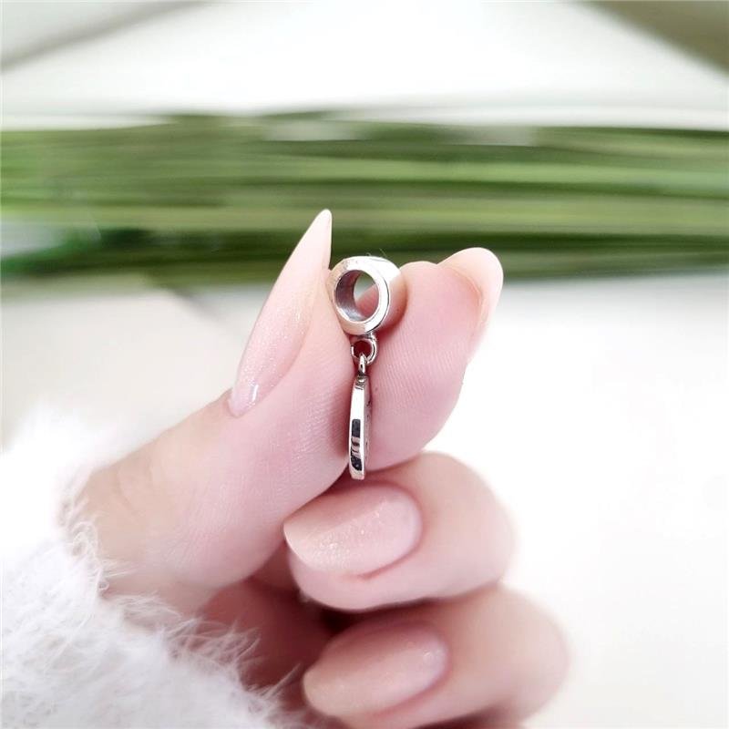 BERLOQUE PRATA 925 PLAQUINHA PROFISSÃO PEDAGOGIA