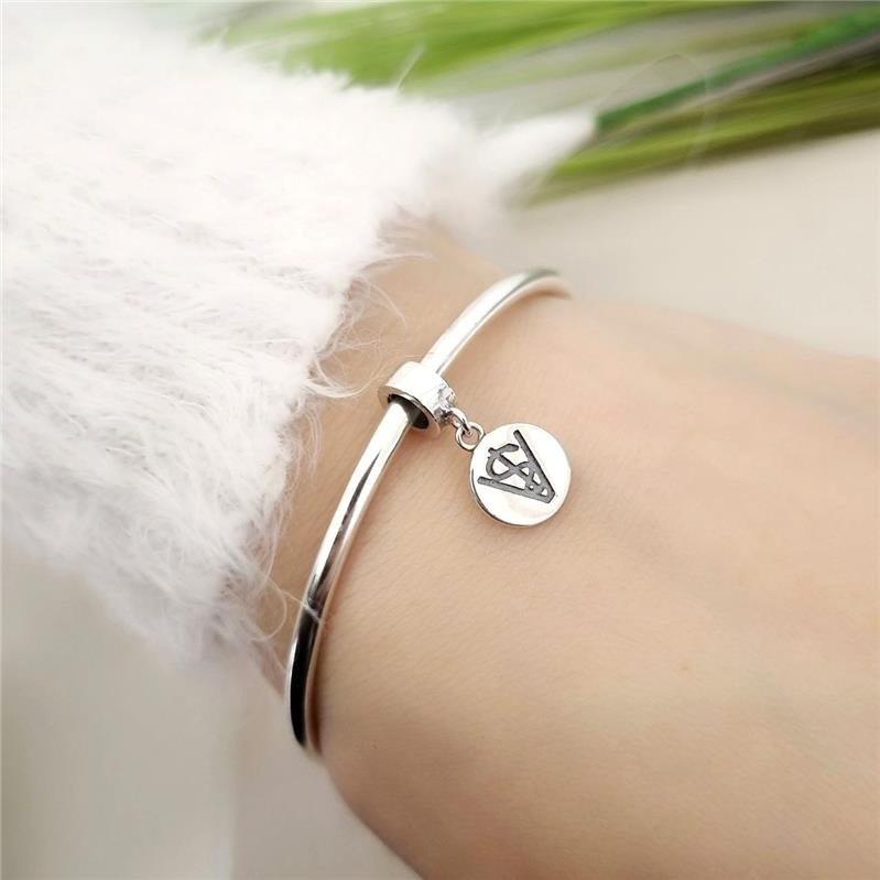 BERLOQUE PRATA 925 PLAQUINHA PROFISSÃO VETERINÁRIA