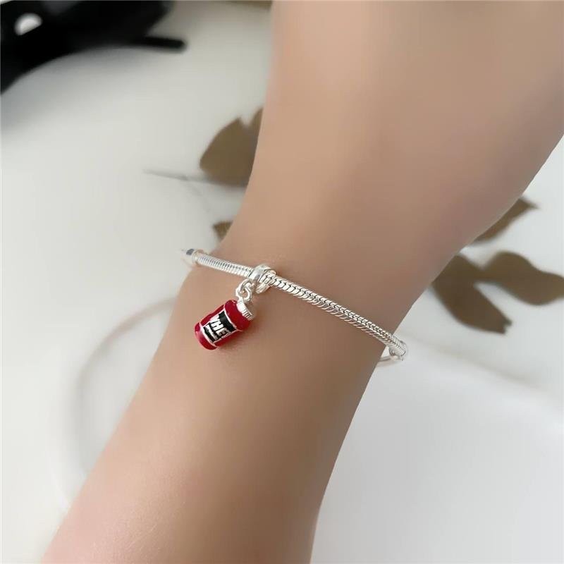 BERLOQUE PRATA 925 POTE WHEY VERMELHO ACADEMIA