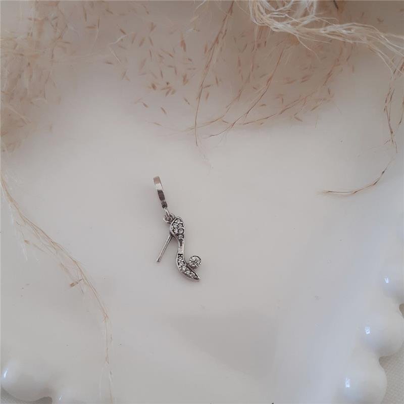 BERLOQUE PRATA 925 SALTO CRAVEJADO