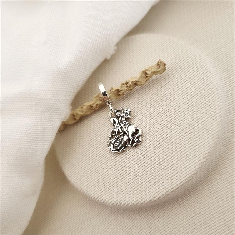 BERLOQUE PRATA 925 SÃO JORGE