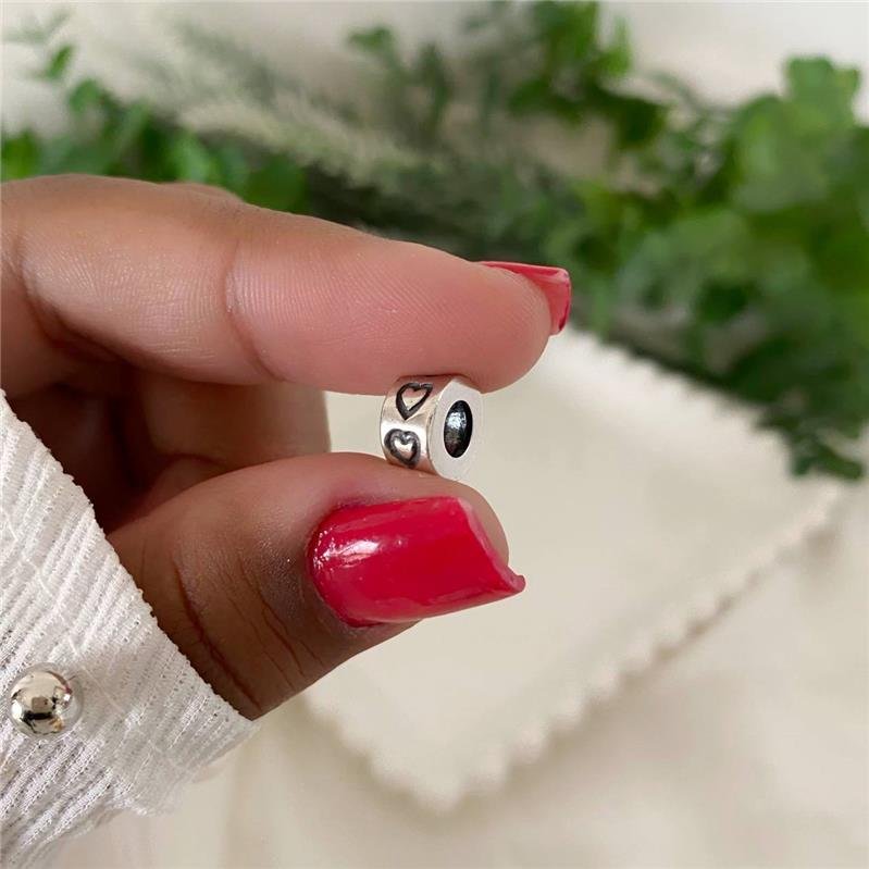 BERLOQUE PRATA 925 SEPARADOR CORAÇÕES