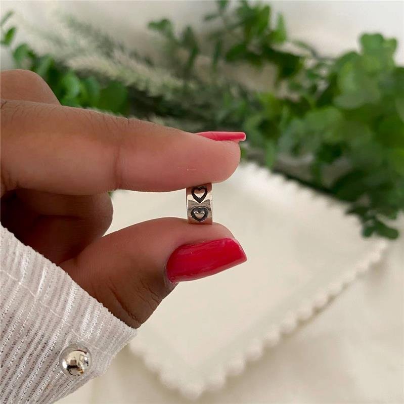 BERLOQUE PRATA 925 SEPARADOR CORAÇÕES