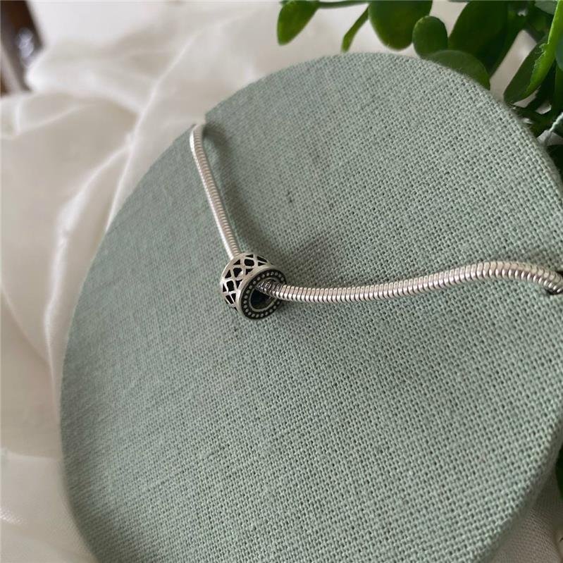 BERLOQUE PRATA 925 SEPARADOR TRABALHADO GEOMÉTRICO