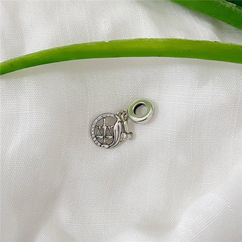 BERLOQUE PRATA 925 SÍMBOLOS PROFISSÃO DIREITO