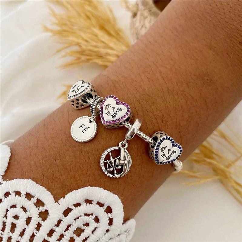 BERLOQUE PRATA 925 SÍMBOLOS PROFISSÃO DIREITO