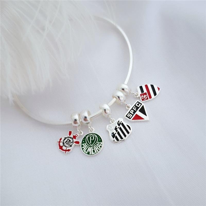 BERLOQUE PRATA 925 TIME PALMEIRAS