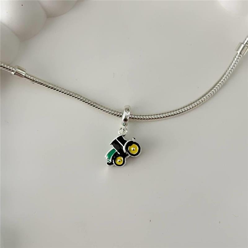 BERLOQUE PRATA 925 TRATOR COLORIDO 