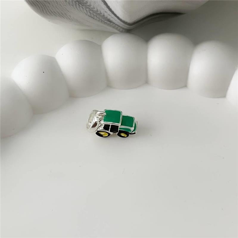 BERLOQUE PRATA 925 TRATOR COLORIDO 