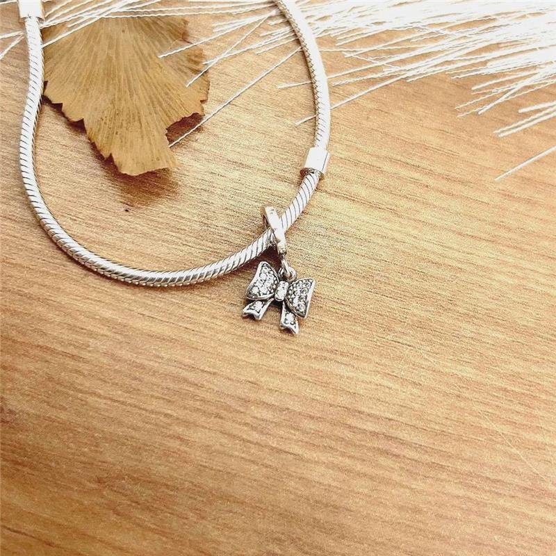 BERLOQUE PRATA BALI 925 LAÇO FITA CRAVEJADO