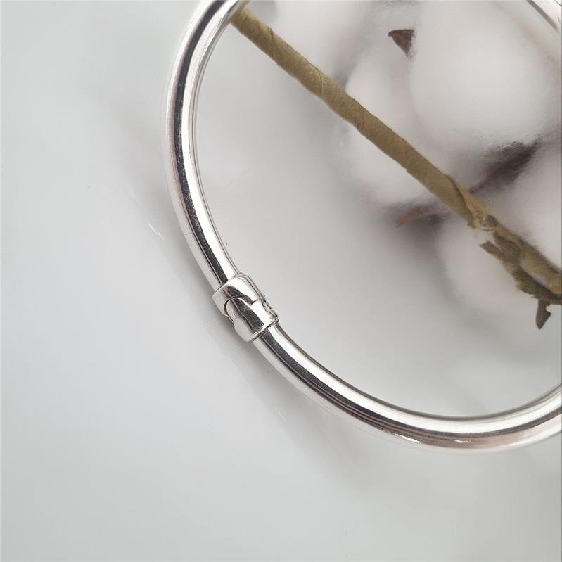 BRACELETE PRATA 925 ABERTO ARABESCOS