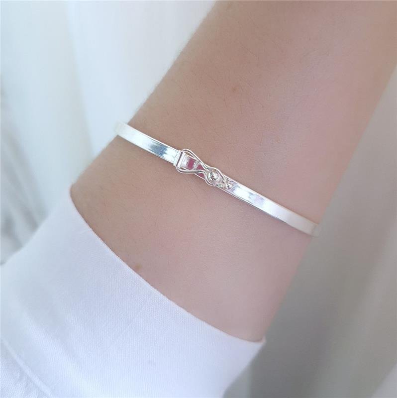 BRACELETE PRATA 925 LISO 3 MM