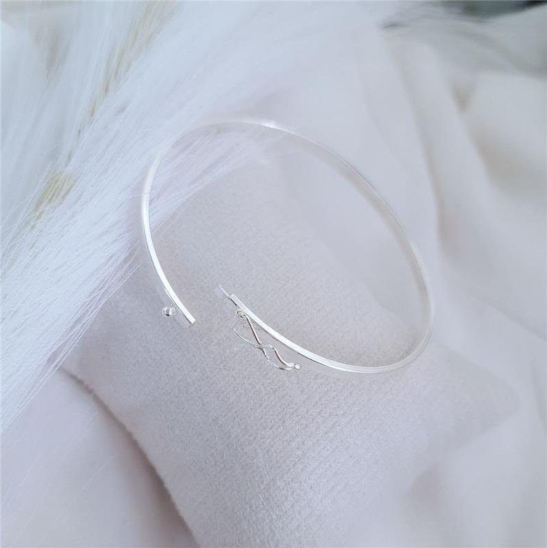 BRACELETE PRATA 925 LISO 3 MM