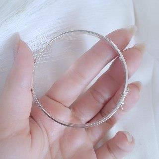 BRACELETE PRATA 925 LISO 5 MM