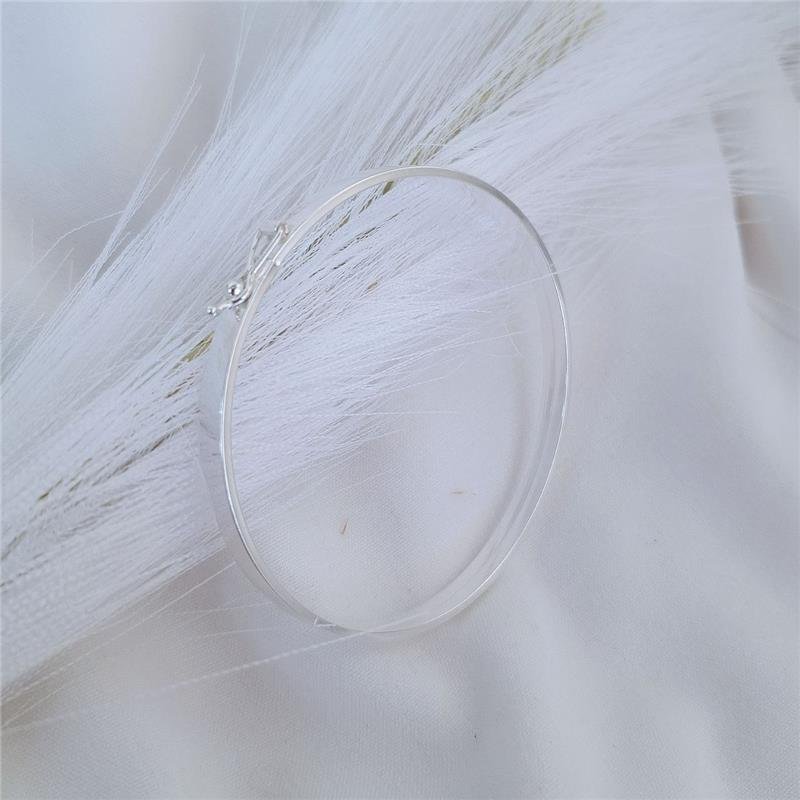 BRACELETE PRATA 925 LISO 5 MM