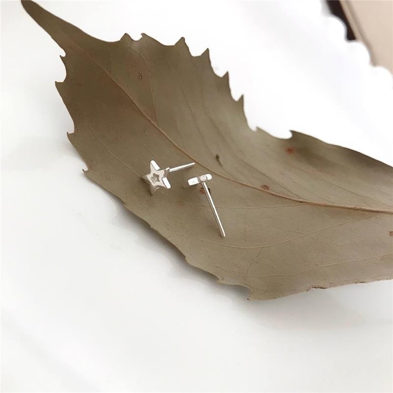 BRICO PRATA 925 ESTRELA VAZADA