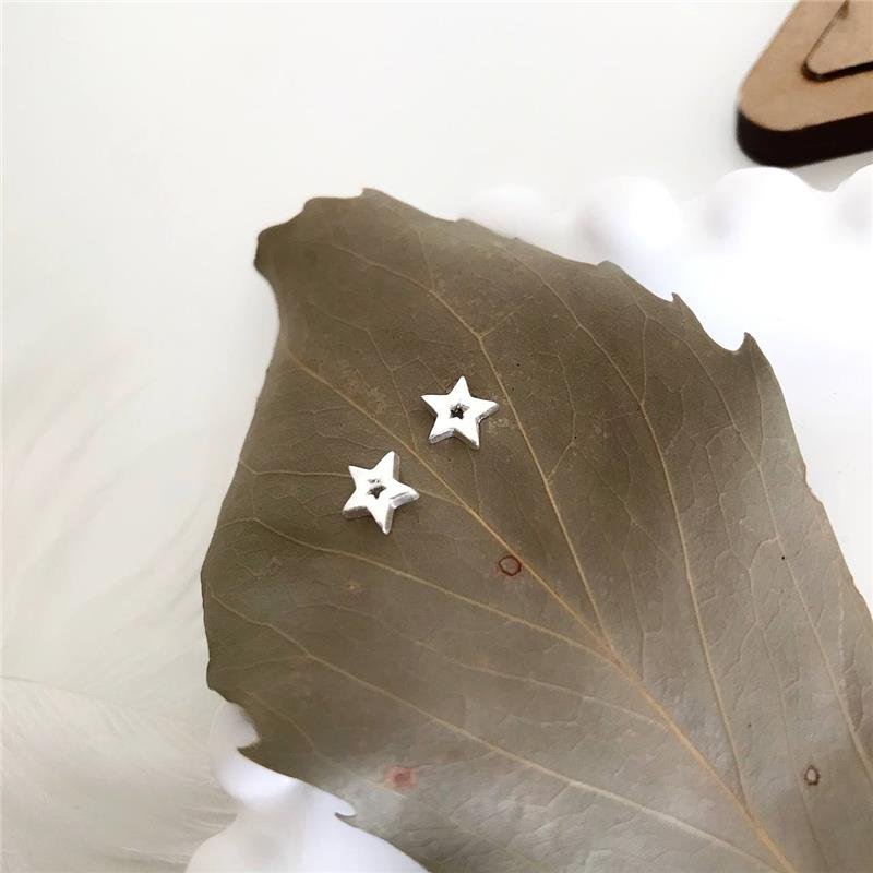 BRICO PRATA 925 ESTRELA VAZADA