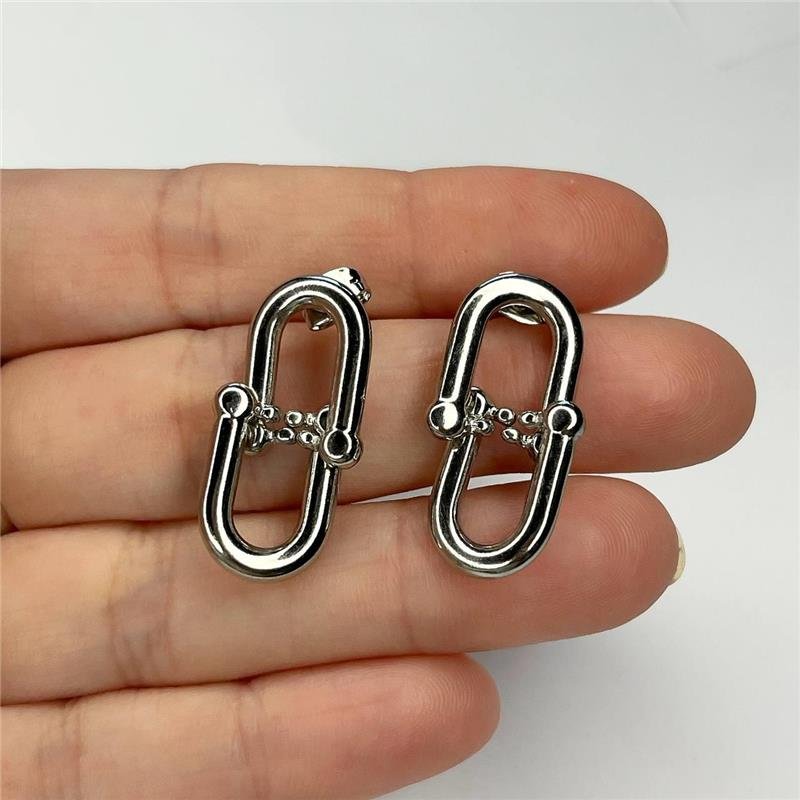 BRINCO AÇO INOX ELOS COM DETALHES BOLINHAS