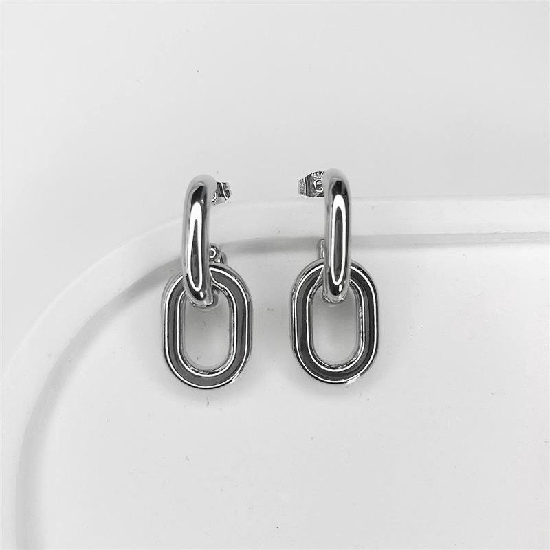 BRINCO AÇO INOX ELOS DUPLOS