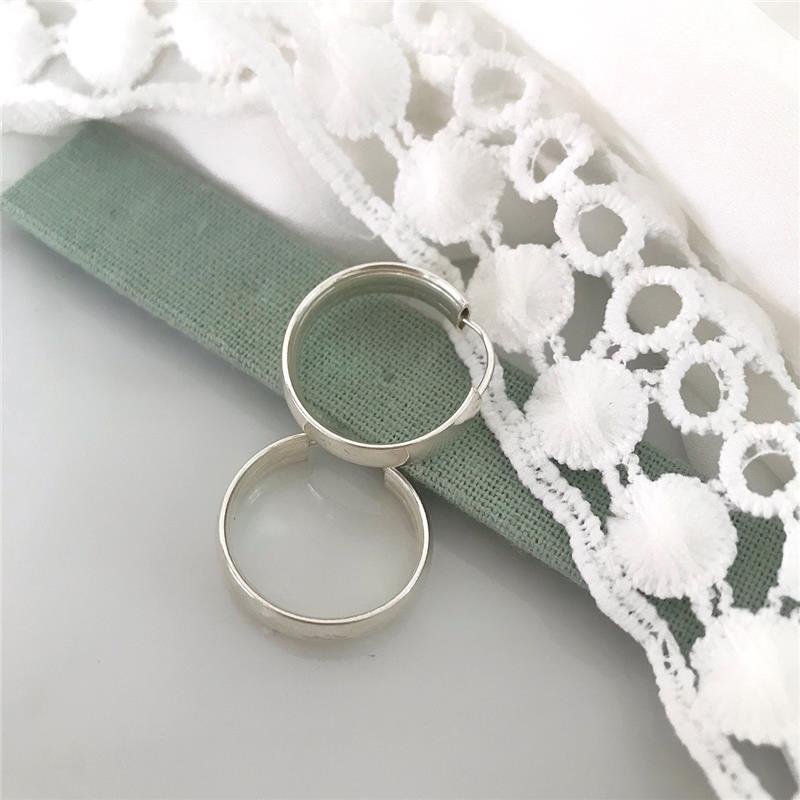 BRINCO PRATA 925 ARGOLA ABAULADA GRANDE