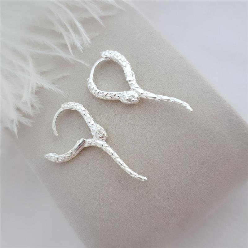 BRINCO PRATA 925 ARGOLA COBRA