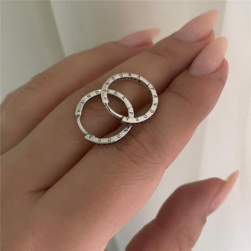 BRINCO PRATA 925 ARGOLA CRAVEJADA