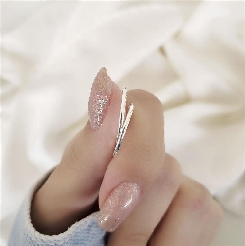 BRINCO PRATA 925 ARGOLA FINA 1,5 CM