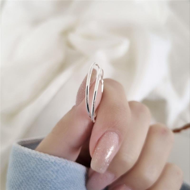 BRINCO PRATA 925 ARGOLA FINA 2 CM