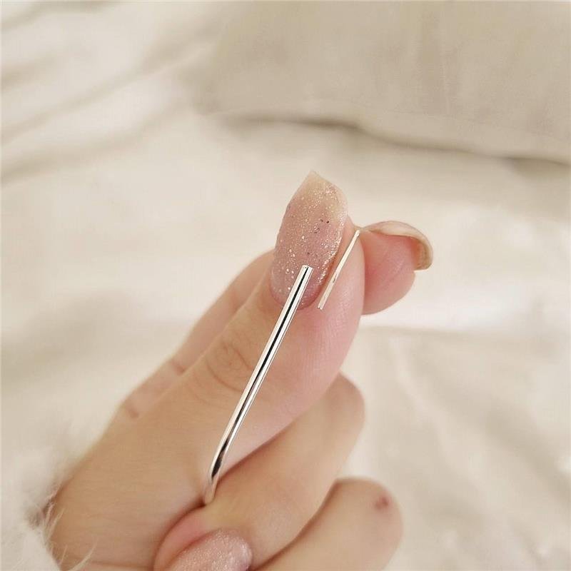 BRINCO PRATA 925 ARGOLA GOTA 2,5 CM