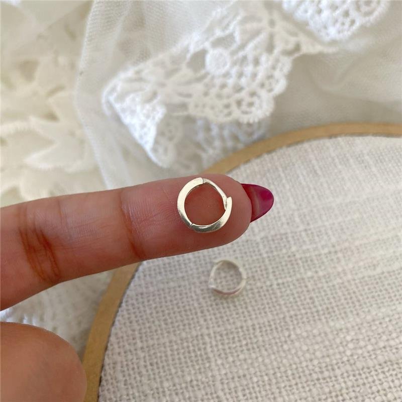 BRINCO PRATA 925 ARGOLA TREVO GRANDE