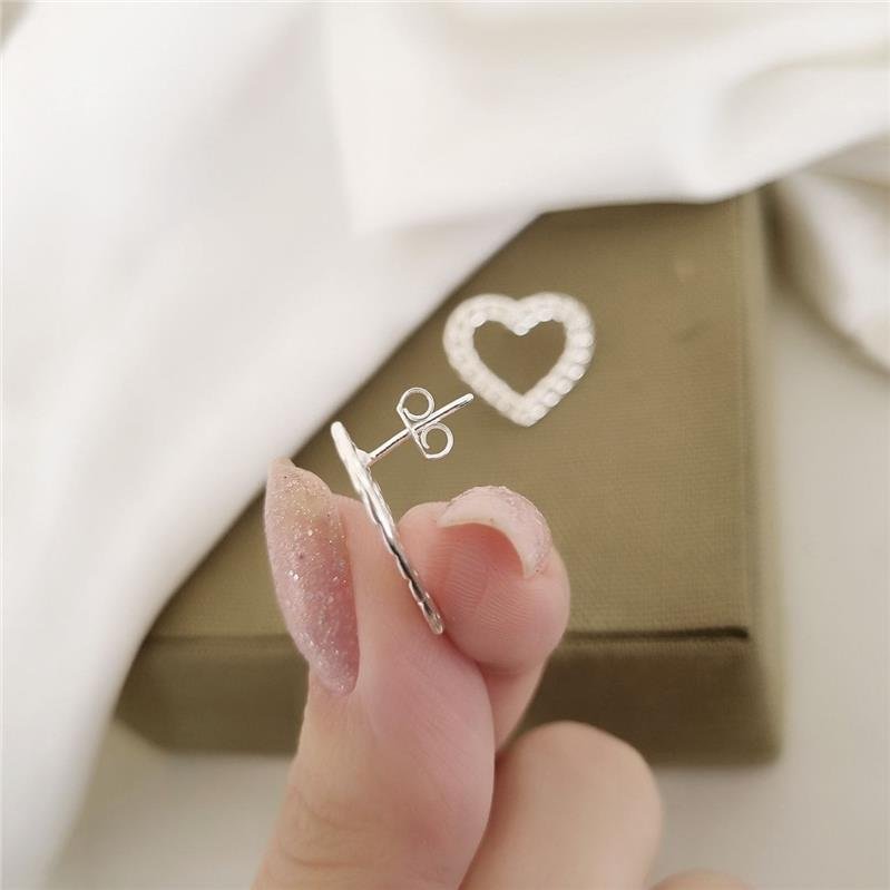 BRINCO PRATA 925 CORAÇÃO CORRENTE