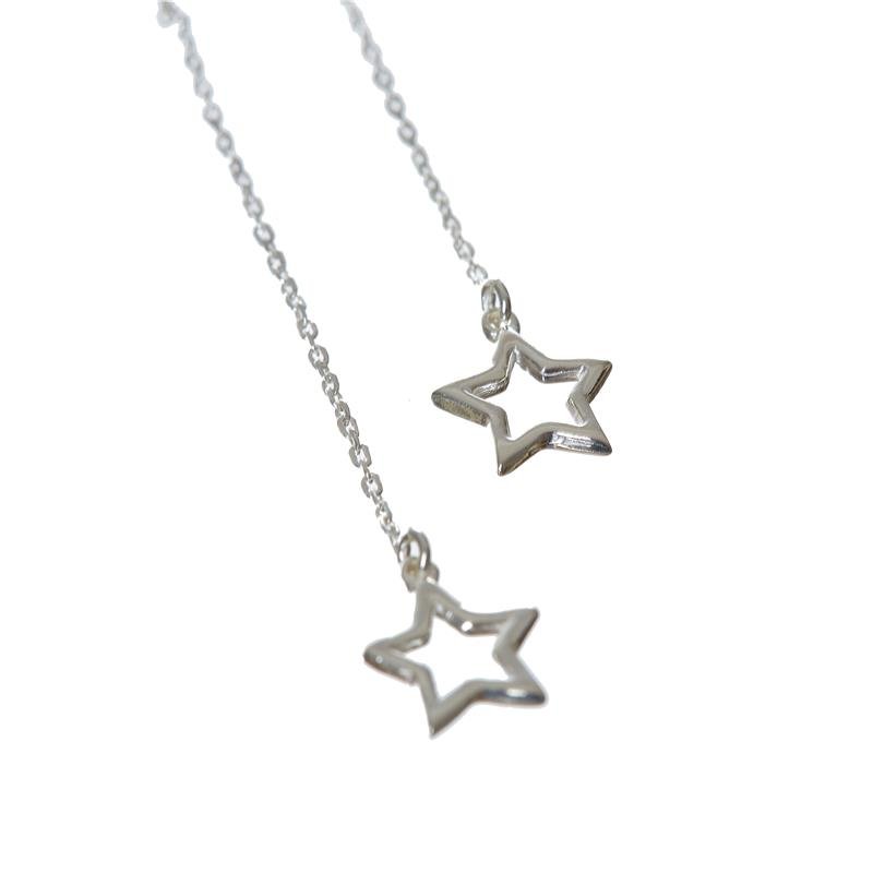 BRINCO PRATA 925 CORRENTE ESTRELA