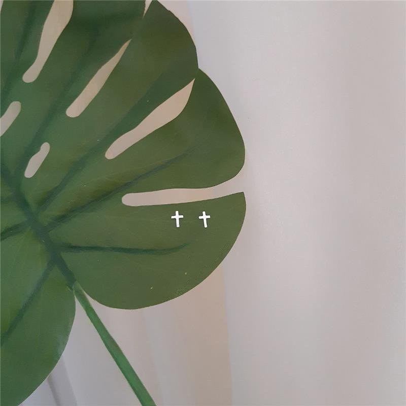 BRINCO PRATA 925 CRUZ LISA PEQUENA