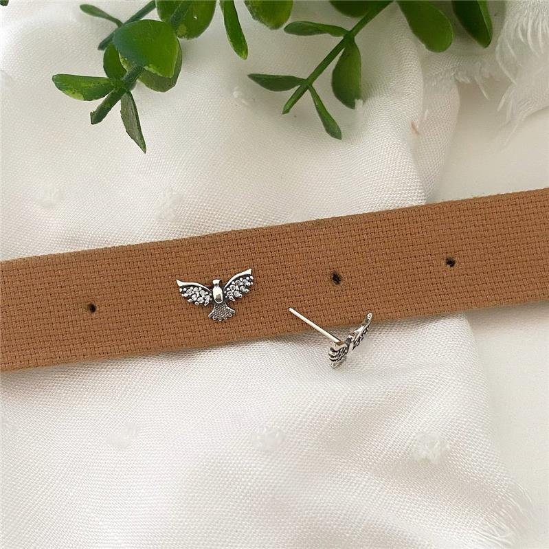 BRINCO PRATA 925 ESPIRITO SANTO CRAVEJADO