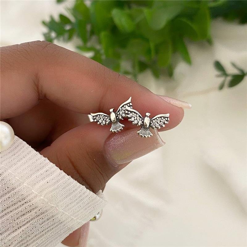 BRINCO PRATA 925 ESPIRITO SANTO CRAVEJADO