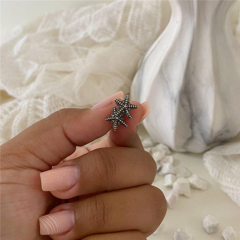 BRINCO PRATA 925 ESTRELA DO MAR