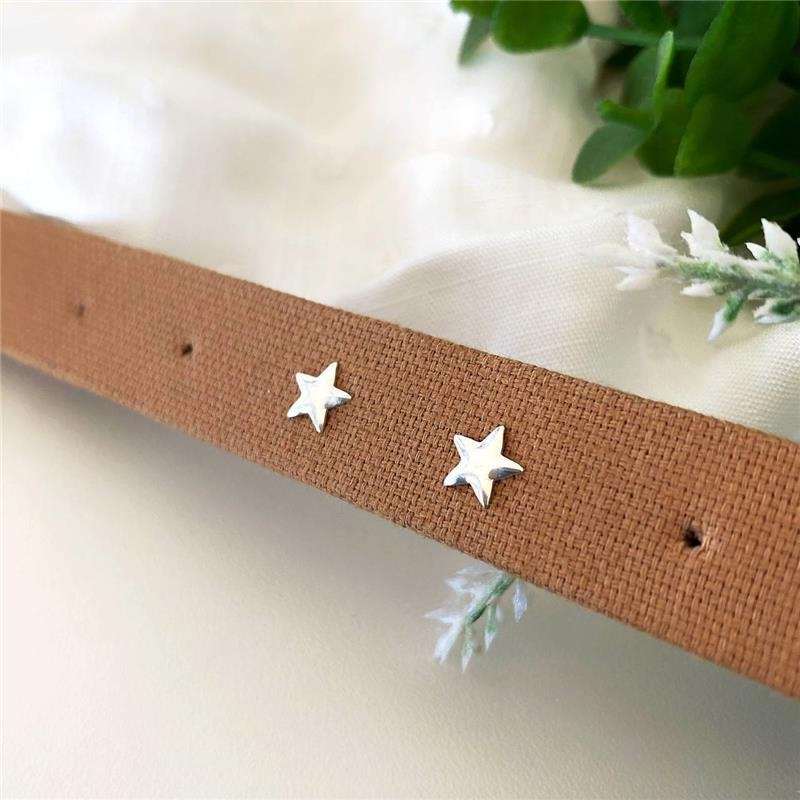 BRINCO PRATA 925 ESTRELA LISA GRANDE