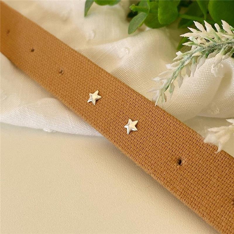 BRINCO PRATA 925 ESTRELA LISA MÉDIA