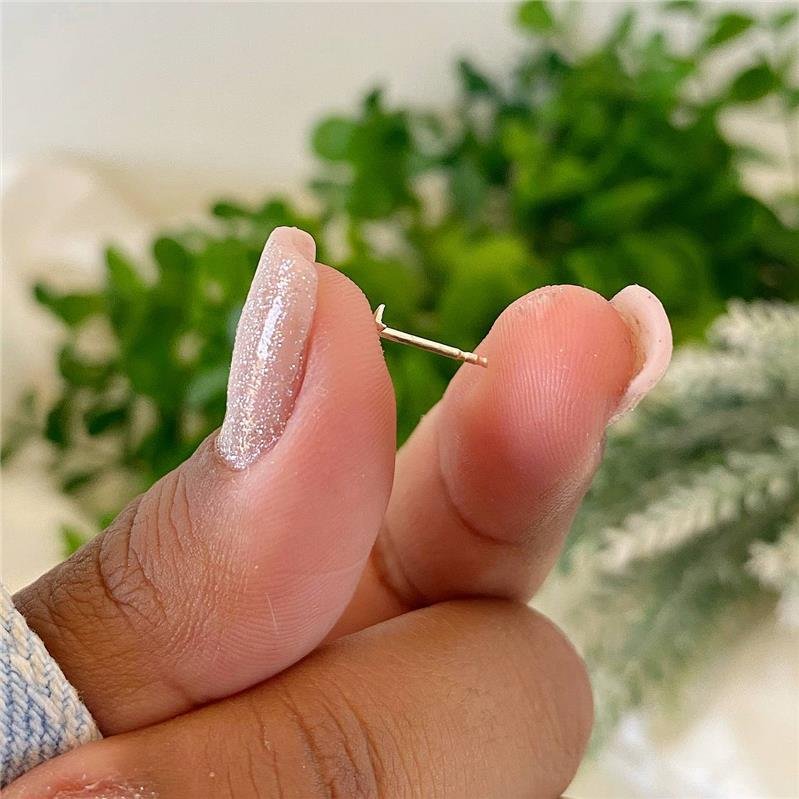 BRINCO PRATA 925 ESTRELA LISA PEQUENA