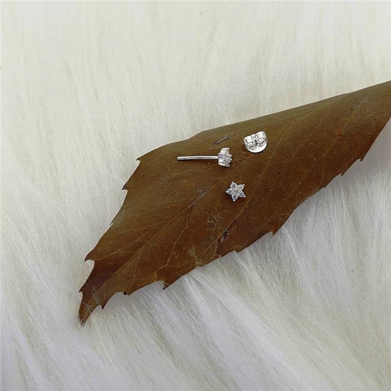 BRINCO PRATA 925 ESTRELA PEQUENA