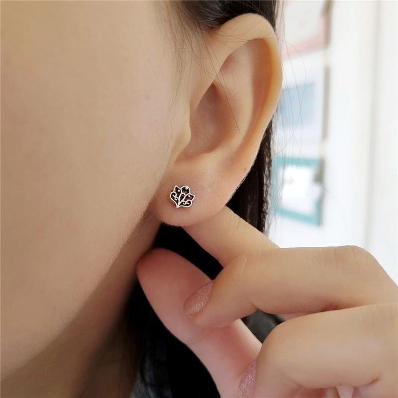 BRINCO PRATA 925 FLOR DE LÓTUS