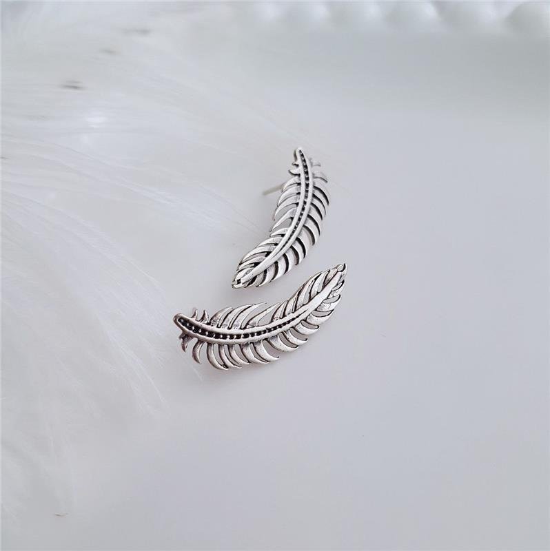 BRINCO PRATA 925 FOLHA TRABALHADA