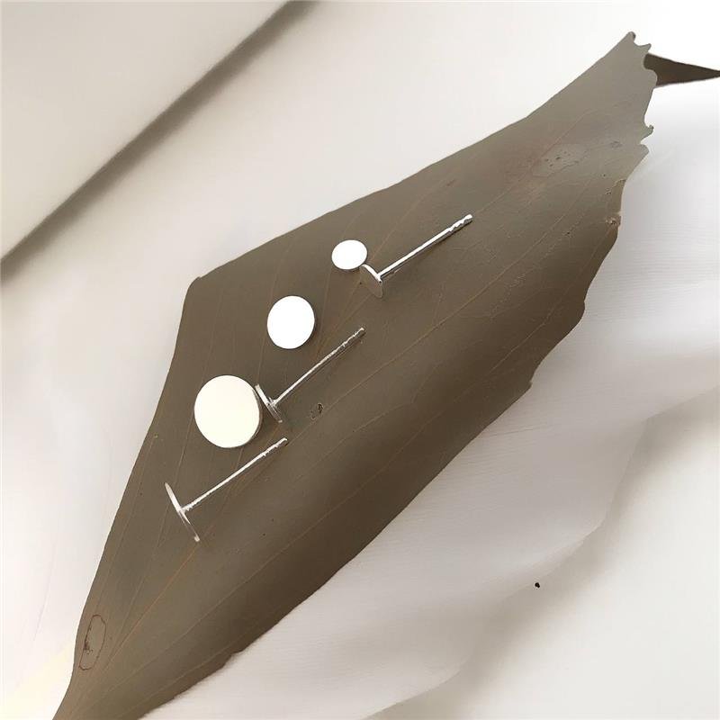 BRINCO PRATA 925 GEOMÉTRICO CÍRCULO LISO P