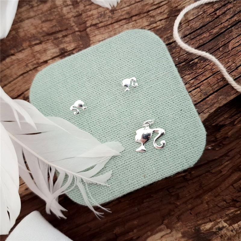 BRINCO PRATA 925 INFANTIL BARBIE