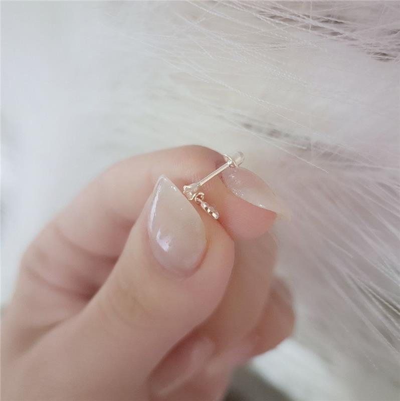 BRINCO PRATA 925 INFANTIL BASE MINI ZIRCÔNIA PINGENTE DOIS CORAÇÕES ZIRCÔNIA