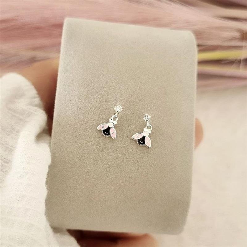 BRINCO PRATA 925 INFANTIL JOANINHA ASA ABERTA