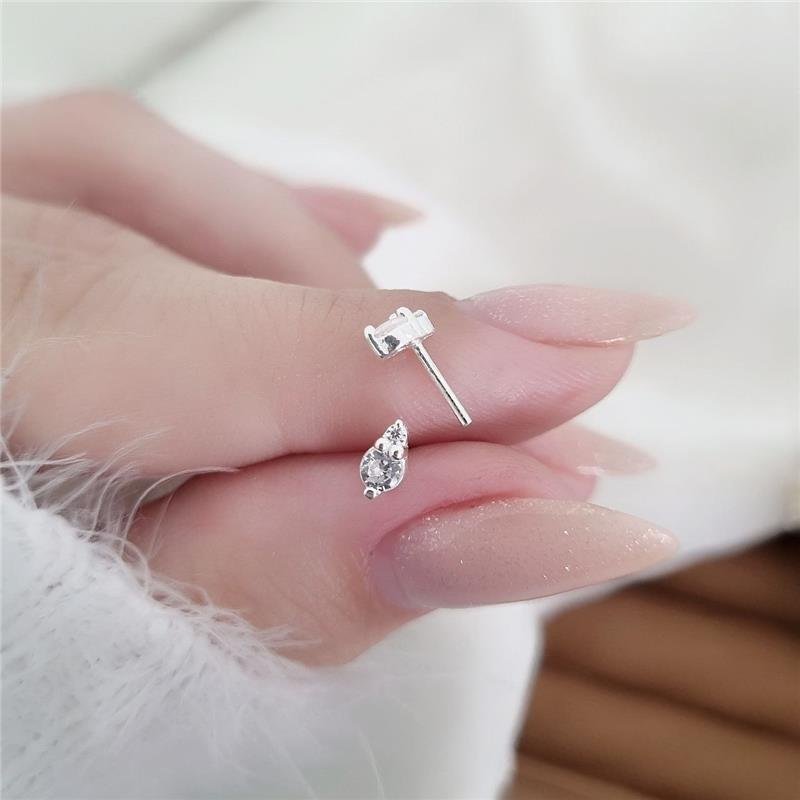 BRINCO PRATA 925 INFANTIL PONTO LUZ DUPLO